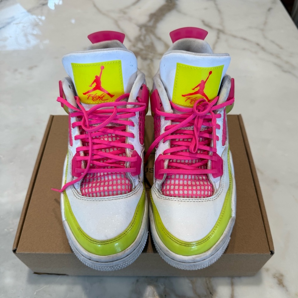 Jordan 4 retro lemon venom